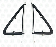 VW T25 Aluminium Opening Quarter Light Frames & Fitted OEM Rubber Seal C9108