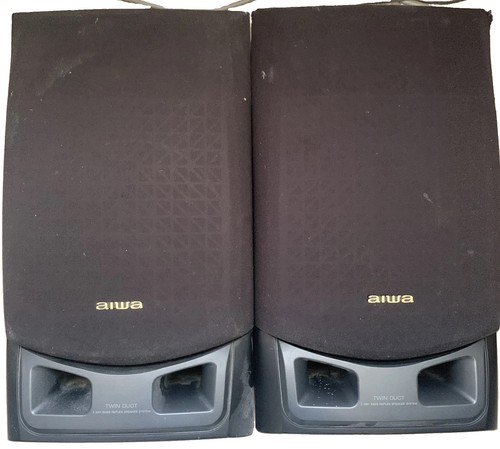 Aiwa speakers black - aiwa,