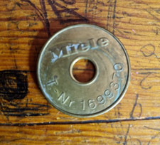 One vintage washing machine - one,