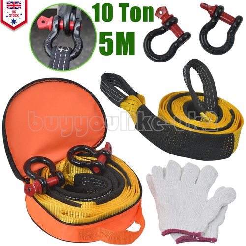 Tow rope wear resistant - rope, 5mx5cm