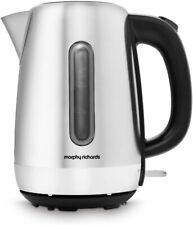 Morphy Richards Equip Jug Kettle, 1.7L, Brushed Stainless Steel, 102786