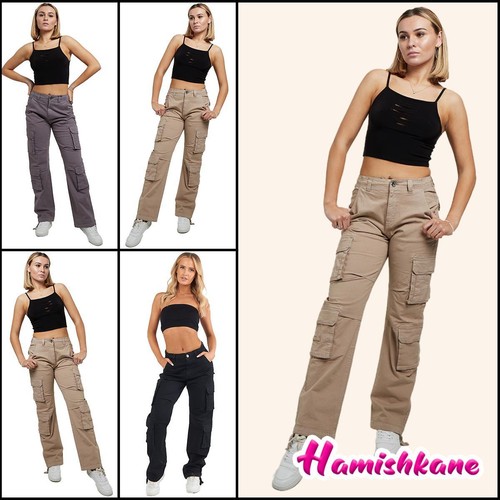 Womens cargo pants combat - womens,