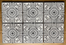 Set of 6 original tiles - like MINTON