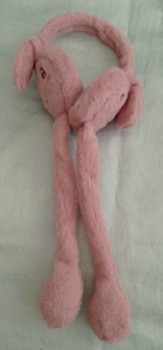 Cute plush bunny ear - plush, warmers