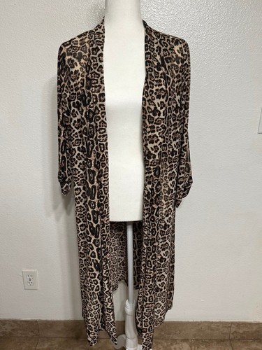 Ember midi kimono leopard - ember,