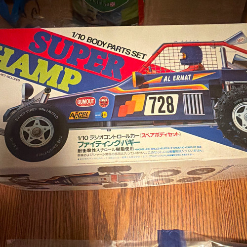 Vintage tamiya super - super, champ
