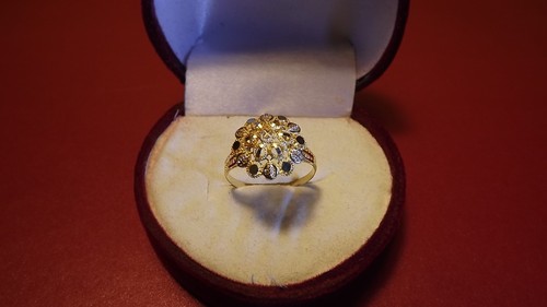 22ct asian yellow gold diamond - asian,