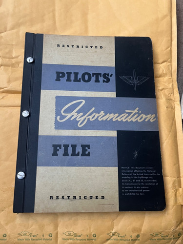 Ww2 pilots information file - ww2,