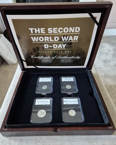 1944 wwii day - silver, four