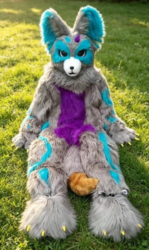 Long fur husky dog fox - dog,