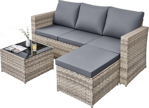 Seater rattan garden - 4,