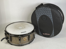 Peace 14" Snare Drum Black and