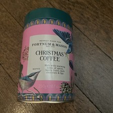 Fortnum & Mason Christmas Blend Coffee Tin Medium Roast Empty Tin