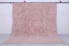 Handmade moroccan rug 8.3 x 9.1 Feet Moroccan berber rug Morocco rug beni ourain