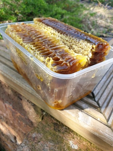 Raw wildflower honeycomb 1kg - raw,