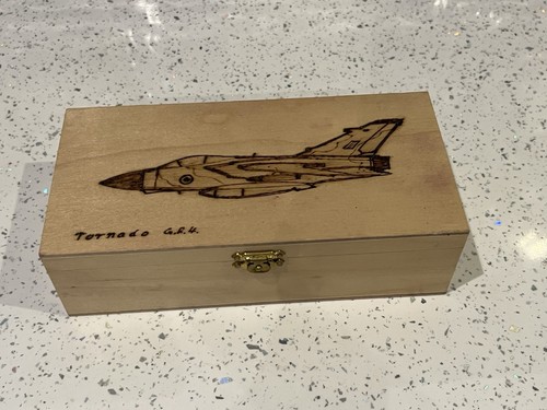 Handmade wooden keepsake - wooden, box