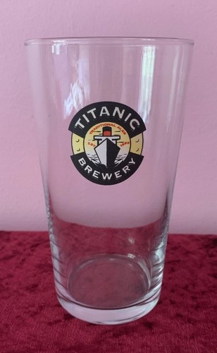 Titanic pint glass - glass,