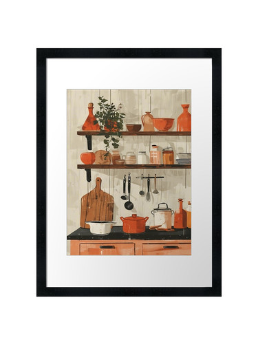 Retro kitchen pantry - retro,