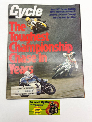 Cycle magazine january - cycle, 1977
