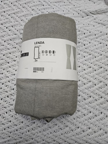 Ikea lenda curtains - ikea, pair