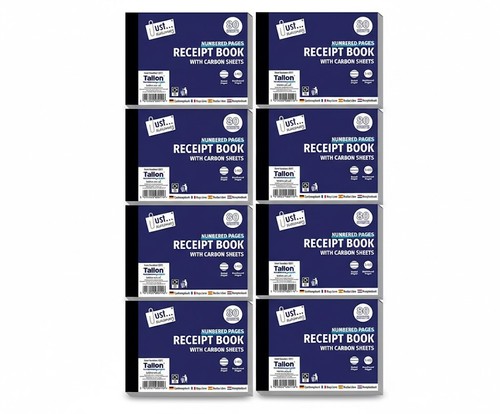 Receipt book half size 80 - half, 1-80