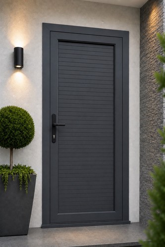 Upvc single door - full, panel