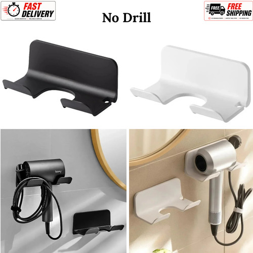 Hair dryer stand holder wall - holder,