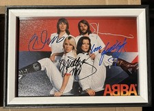 ABBA 6” x 4” Signed