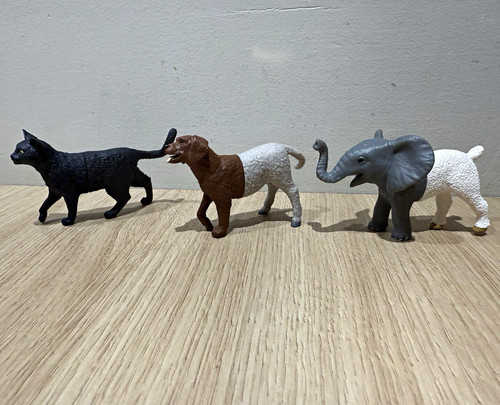 Schleich puzzlemals plastic - puzzlemals, 3