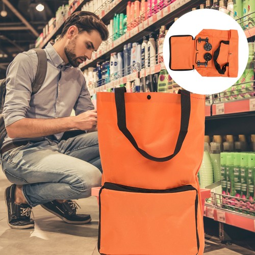 Grocery bag with wheel - bag,