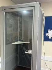 Private Acoustic Office Phone Booth / Soundproof Work Pod – Modern, Freestanding