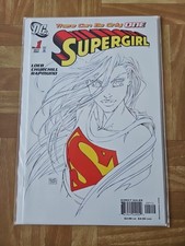 Supergirl #1 B&W Michael