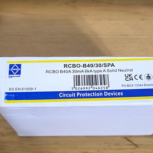Lewden rcbo b40 - lewden, rcbo-b40/30/spa