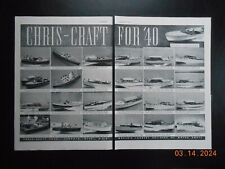1940 Chris-Craft for 40 AD 24