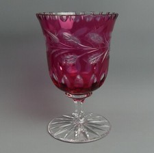 BOHEMIAN CRANBERRY CUT &