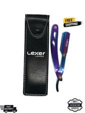 BARBER CUT THROAT STRAIGHT SALON SHAVING RAZORS SHAVE RASOIRS RASOI with Pouch