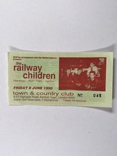 The Railway Children Ticket Original Town & Country Club Friday 8th June 1990