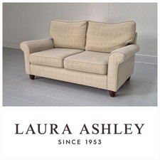 Excellent cond. Abingdon sofa, 166cm, Laura Ashley Appleton Grey Check fabric