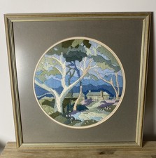 Framed Semco Long Stitch