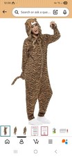 Smiffys Adult Tiger Jumpsuit
