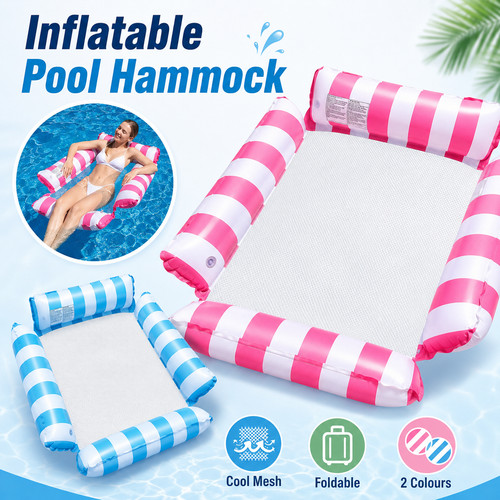 Inflatable pool hammock float - inflatable,