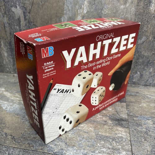 Yahtzee 1982 board - yahtzee,