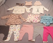 Girls Baby Clothes Bundle 3-6