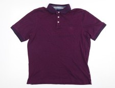 Lincoln Men's Purple Polo