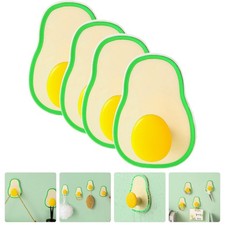 4Pcs Sticky Wall Hooks Cartoon