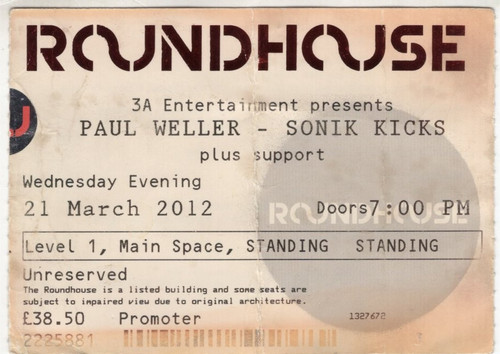 Paul weller original - weller, concert