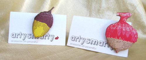 Artysmarty ireland wood acorn - artysmarty,