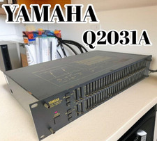 Yamaha Q2031A  Dual Channel  31 Band Graphic Rack Mounted Equalizer Working OK