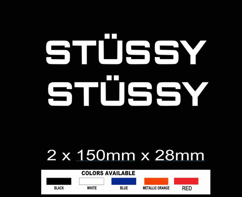 Stussy vinyl decal - stussy,