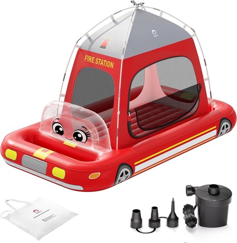 Qpau fire truck inflatable - qpau,